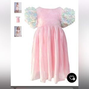 Lola + the boys Rosie shimmer satin dress size 6